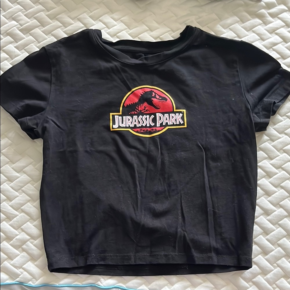 Jurassic Park Cropped T-Shirt